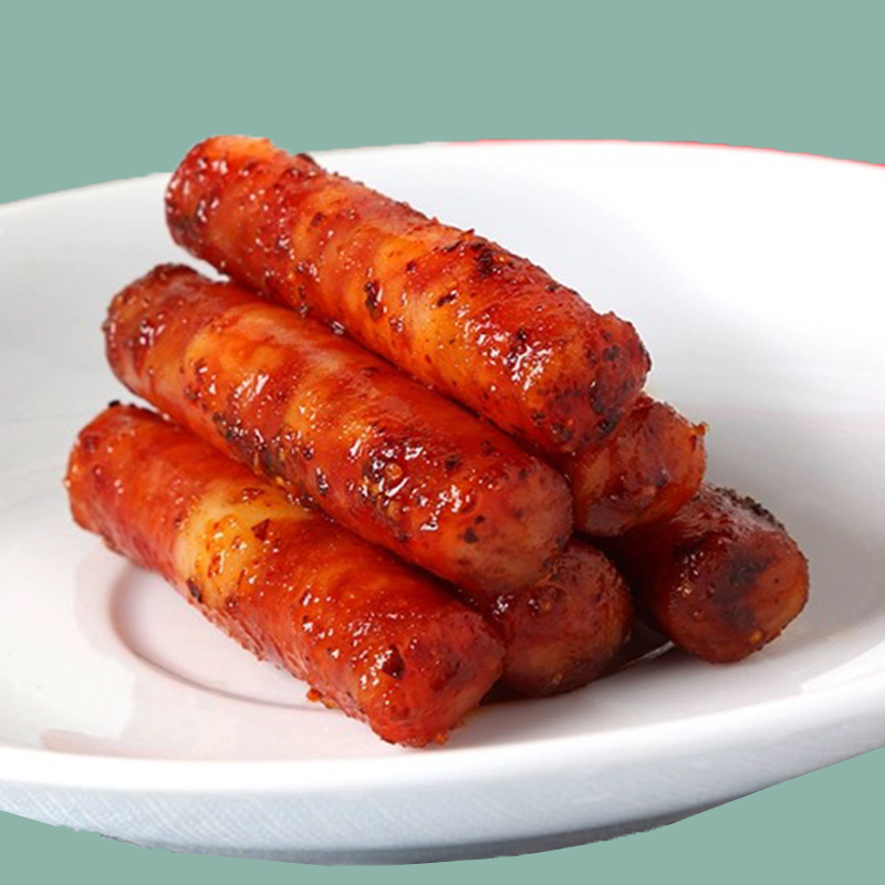 贵州特产仡佬寨土家柴火香肠即食小腊肠网红麻辣小零食休闲小吃