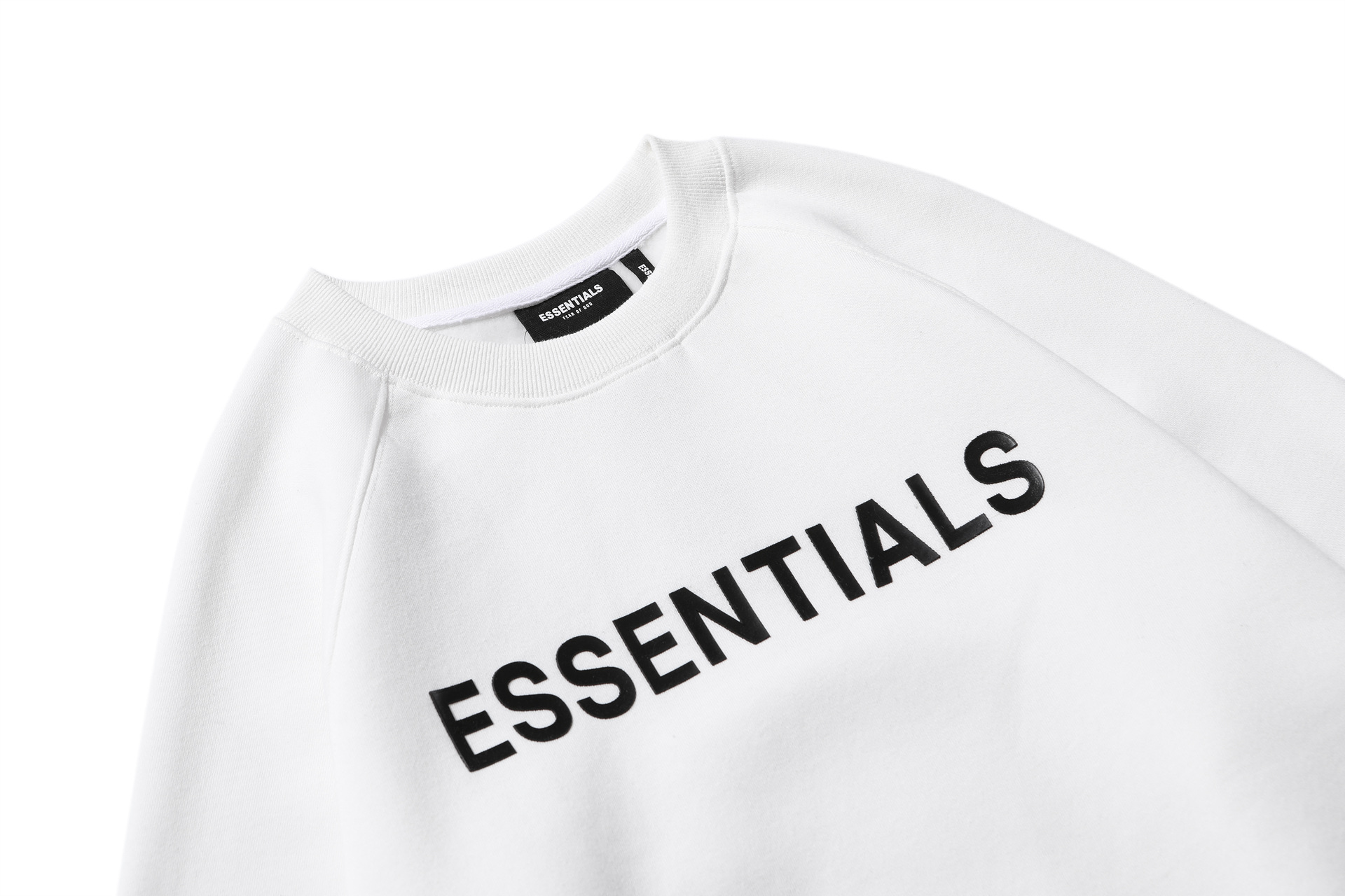 fear of god essentials第七季复线压胶字母潮牌男女情侣圆领卫衣