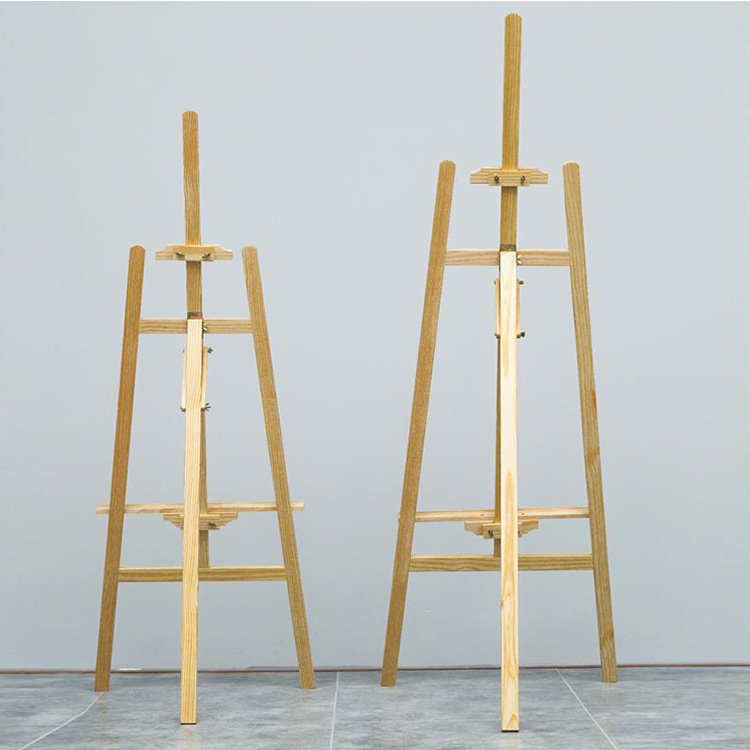 三角木质挂画架 木制挂画架 三角架 文教绘图挂画架 x展架 厂家