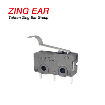 zing ear 3d打印机限位微动开关 阀门模拟滚轮手柄微动开关小型