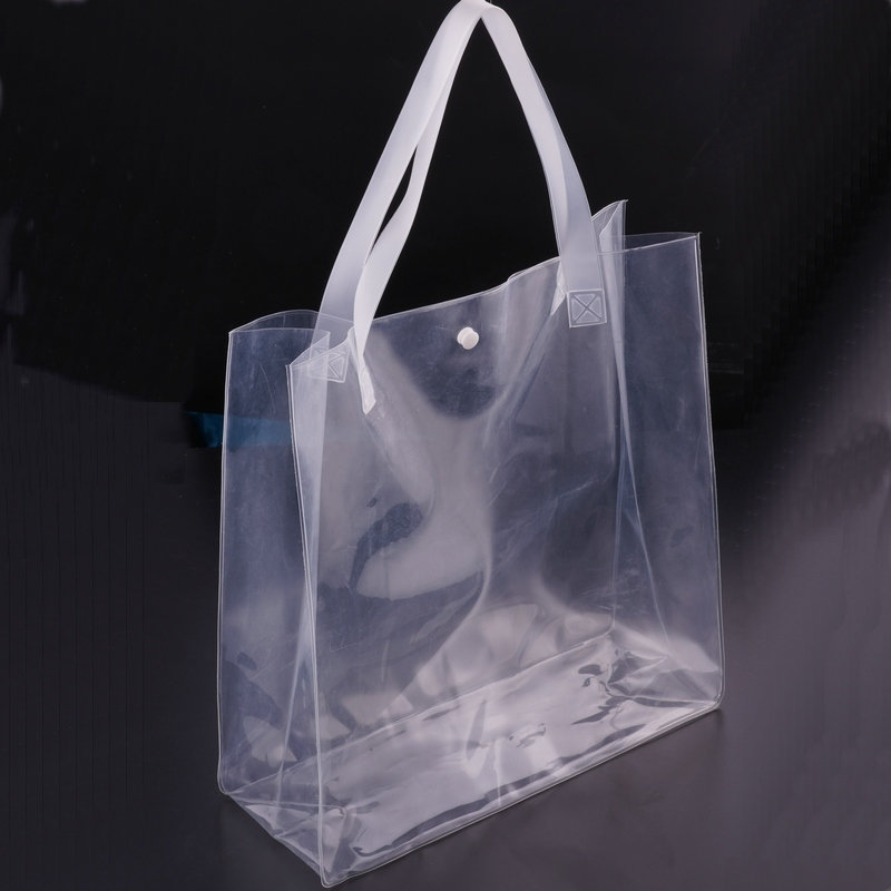 现货拉链塑料透明eva手提袋化妆礼品喜糖包装袋子定制