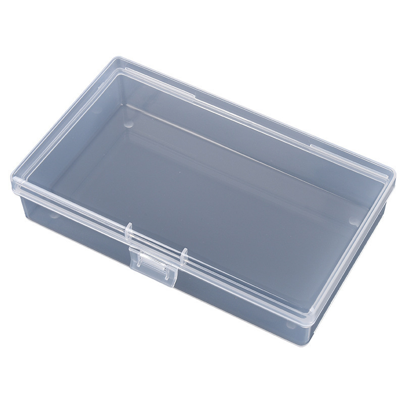 Transparent Pp Hardware Digital Electronic Components Accessories Fishing Gear Sewing Tools Rectangular Plastic Stationery Packaging Box