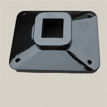 护栏底座铁皮底座镀锌钢填砼水泥填充护栏墩交通铸铁脚灌水泥厂家