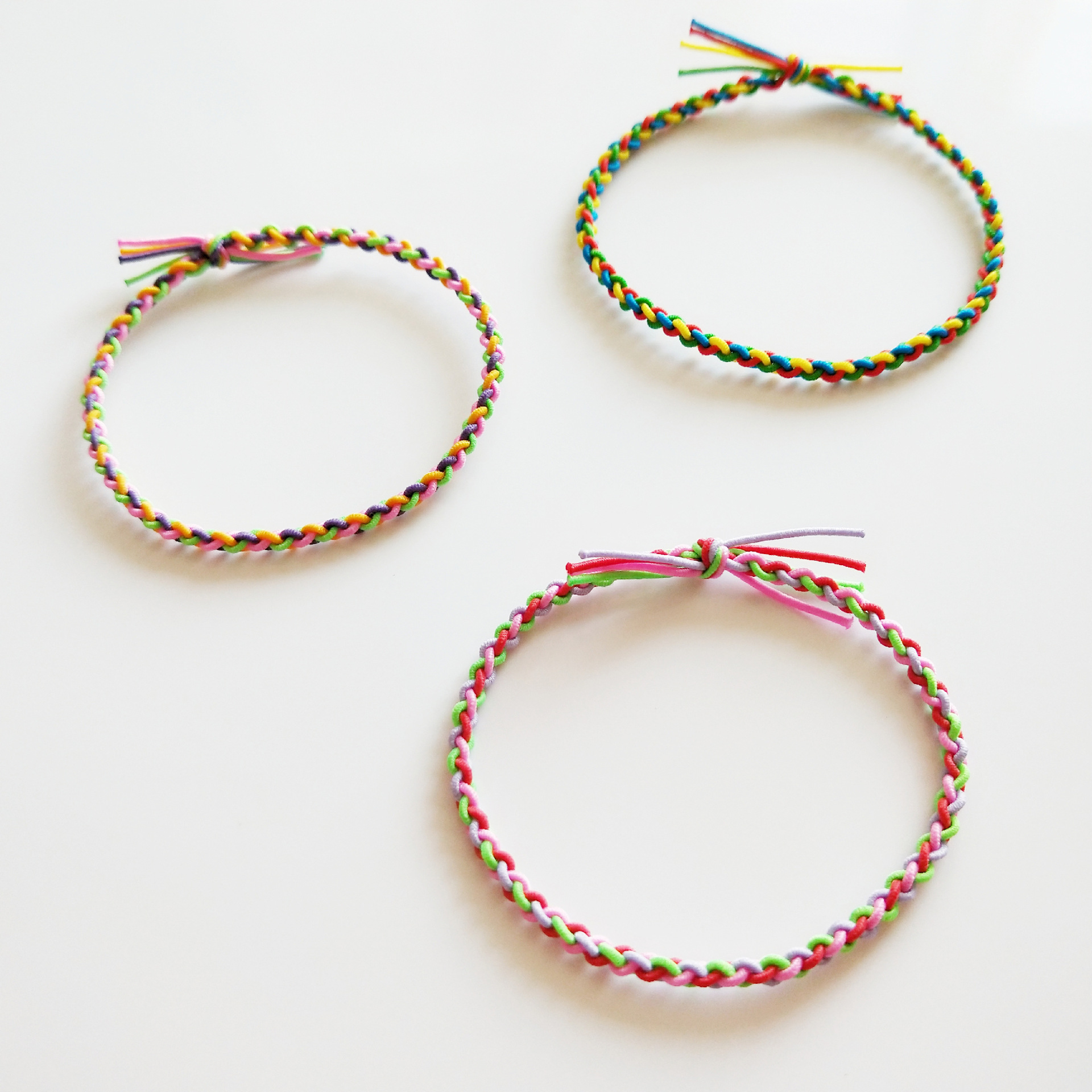 杨超越同款弹力绳手链编织友谊情侣手链明星同款手链