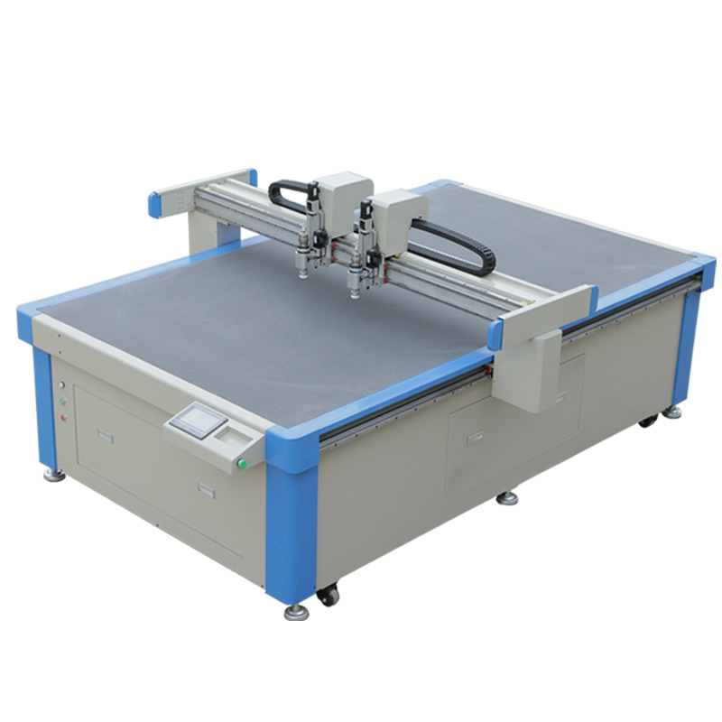 圆刀布料裁剪机皮革全自动电脑裁床振动刀切割机pvc数控刀片机