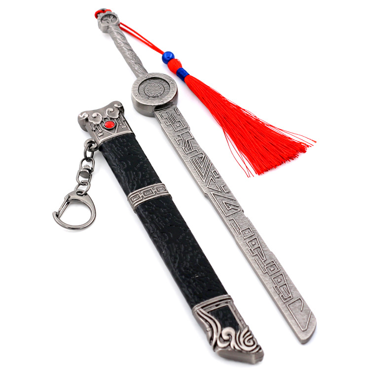 天醒之路动漫周边千松尺奎英剑武器模型金属手办