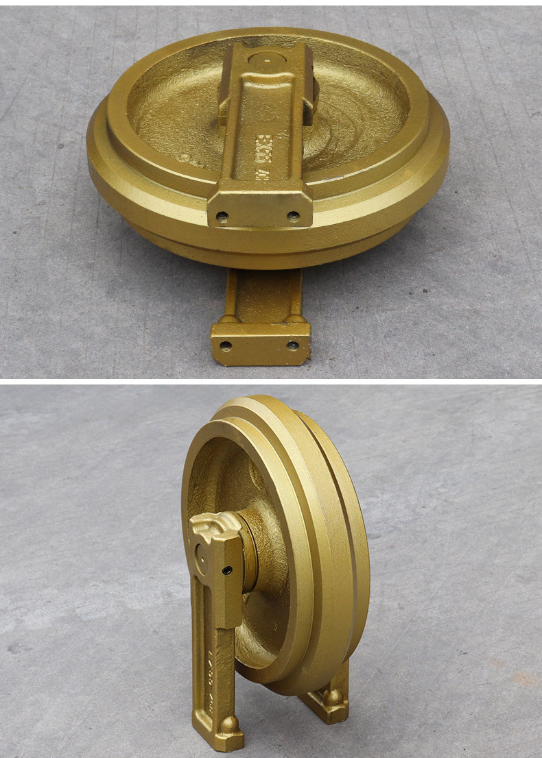 zch日立zx60引导轮勾机日立55日立60导向轮挖机涨紧轮矿山配件