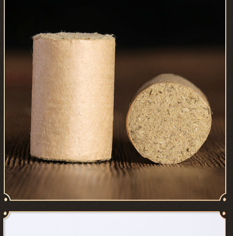 五年陈艾柱艾灸段随身灸柱艾灸柱厂家批发 5:1艾柱54粒装艾柱艾段