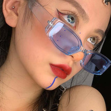 2020网红时尚嘻哈小框太阳眼镜 糖果色墨镜跨境潮流方形太阳镜女