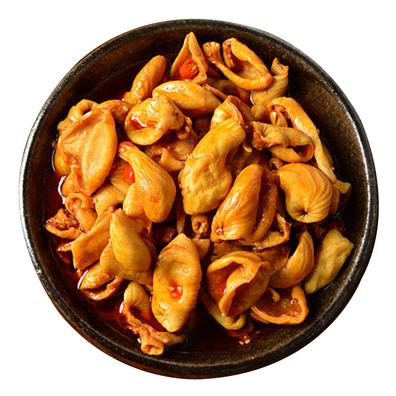 长明麻辣脆肚250g四川特产脆肠零食小吃鸡肚子辣子鸡肚凉拌菜