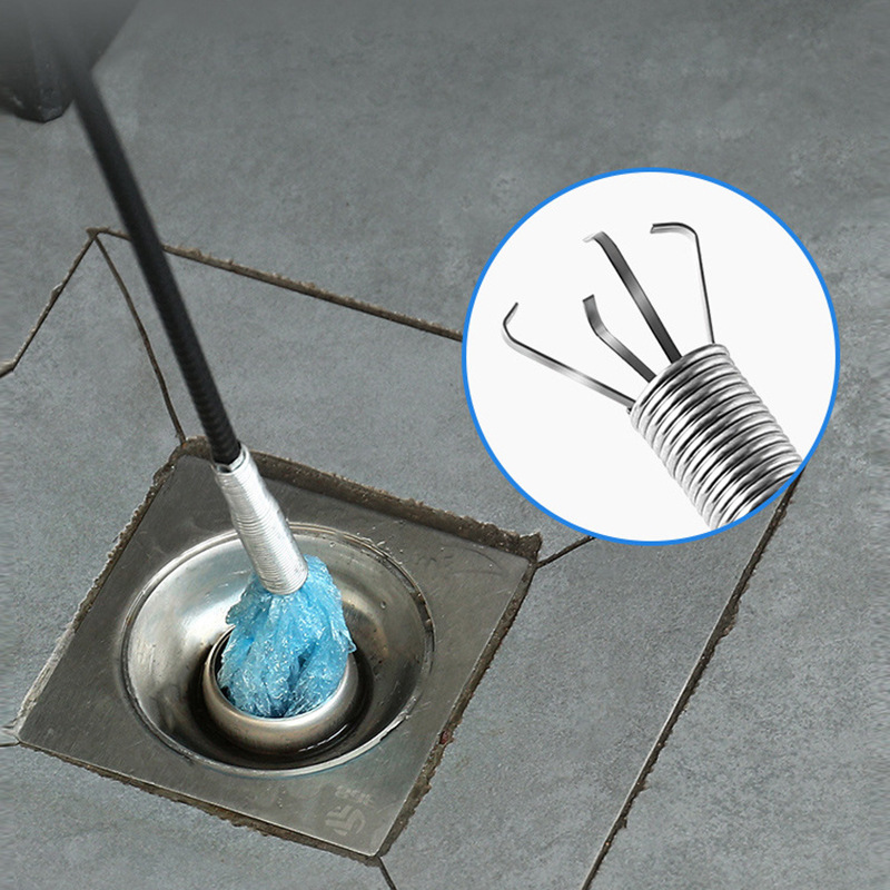 通马桶下水道四爪疏通器16米马桶坐便器疏通工具通厕所神器