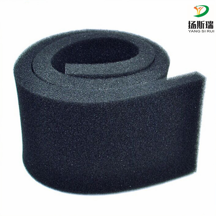 鼓风机机箱机柜防尘过滤初效海绵 空压机阻燃网状初效