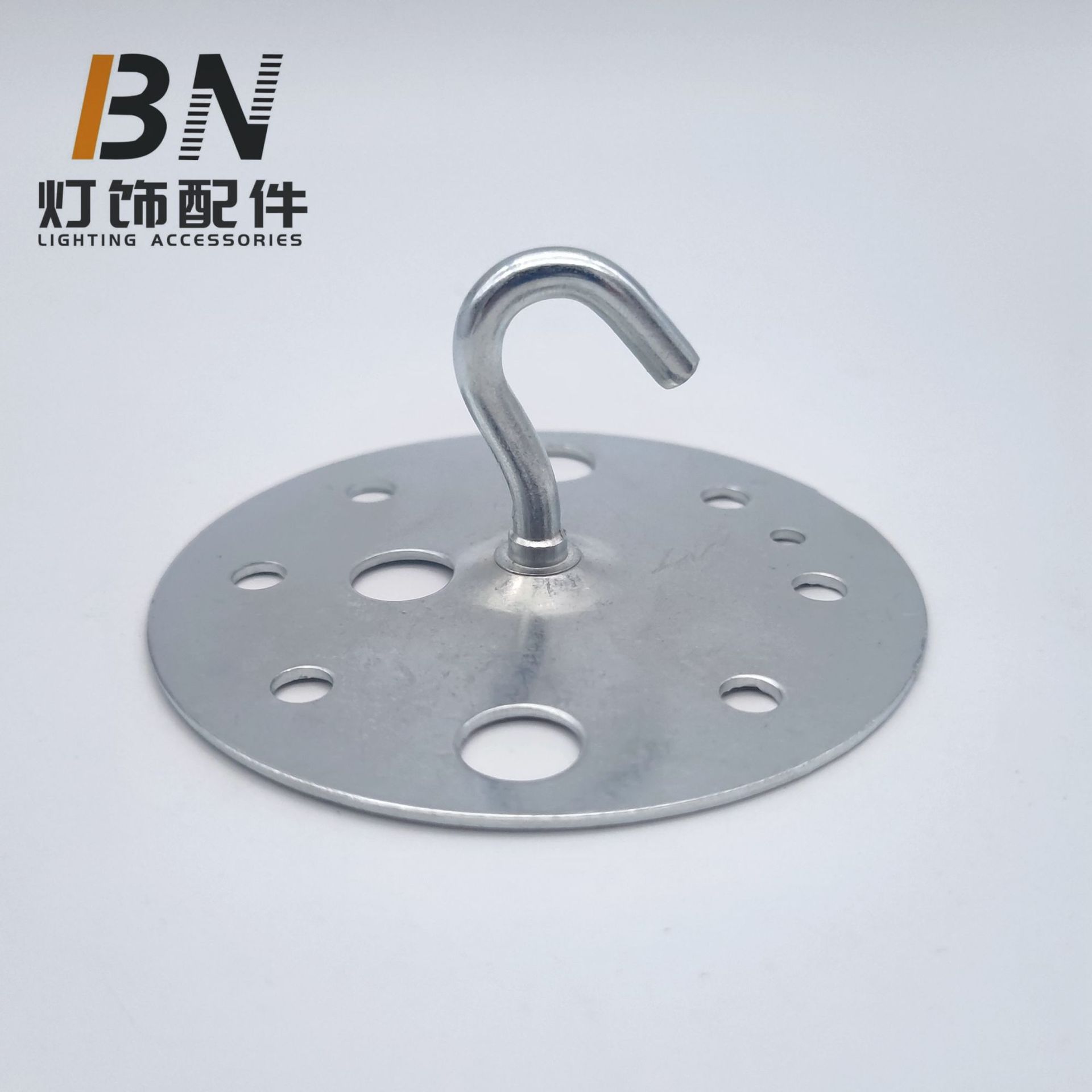 灯饰配件 厂家直供 灯具开口挂板吊钩70/180 灯具挂板现货批发