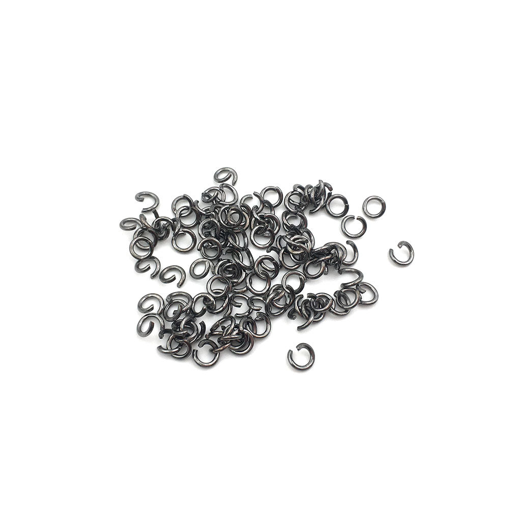 15G Broken Ring O Ring Connecting Ring Stud Earrings DIY Ornament Kit Accessories-Open Single Ring