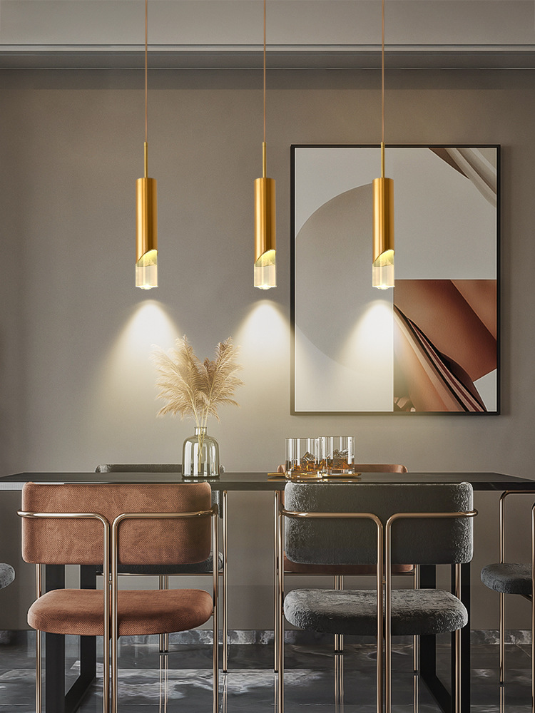 北欧风客餐厅卧室床头吧台轻奢吊灯现代简约创意个性小吊灯组合
