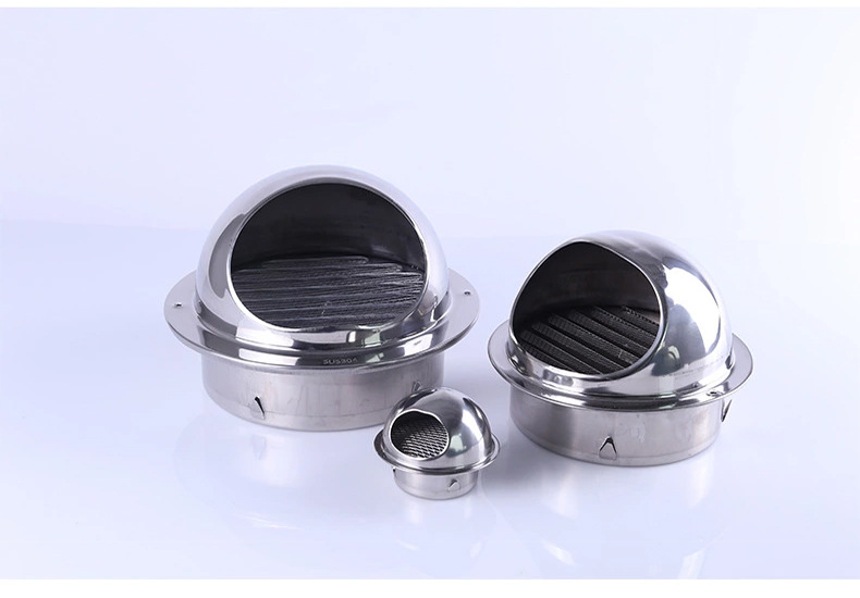 304不锈钢风帽外墙出风口防风罩油烟机通风口透气帽排风口排气罩