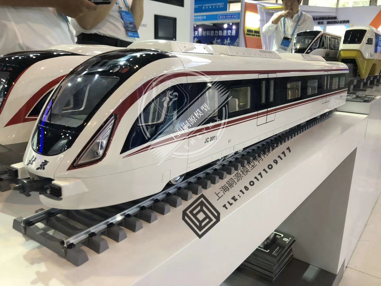 大比例仿真模型 1:15地铁 云轨 有轨电车模型 展览展示模型