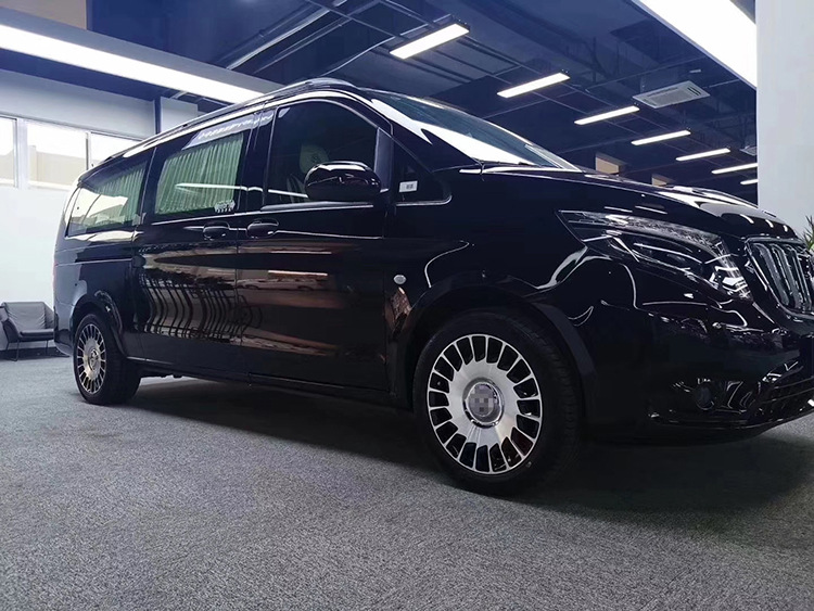 jova适用于奔驰迈巴赫大饼s500s560s600悬浮改装锻造轮毂192021寸