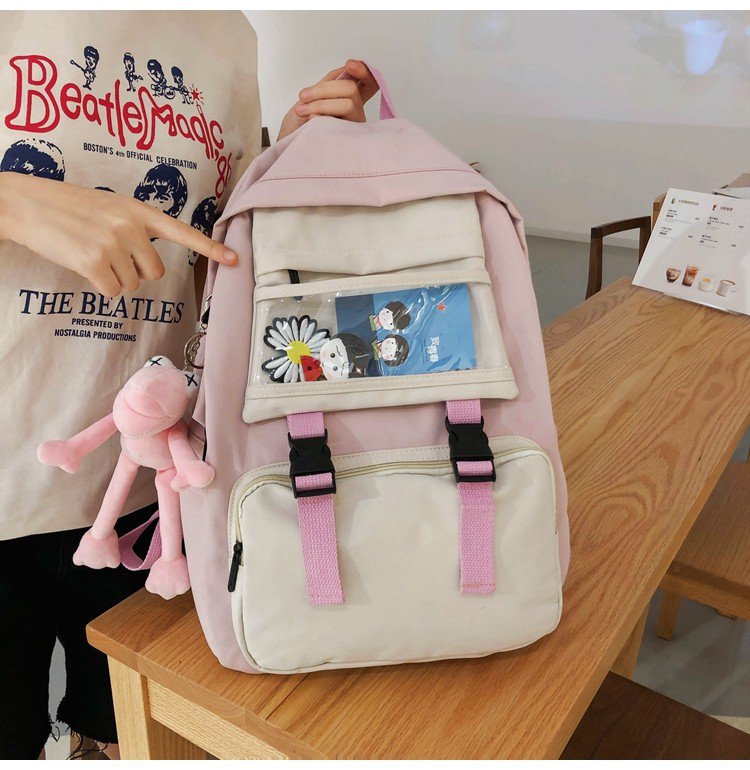 Schoolbag Female Korean High School Harajuku Ulzzang Middle School Student Mori Style Fresh Ins Backpack Backpack