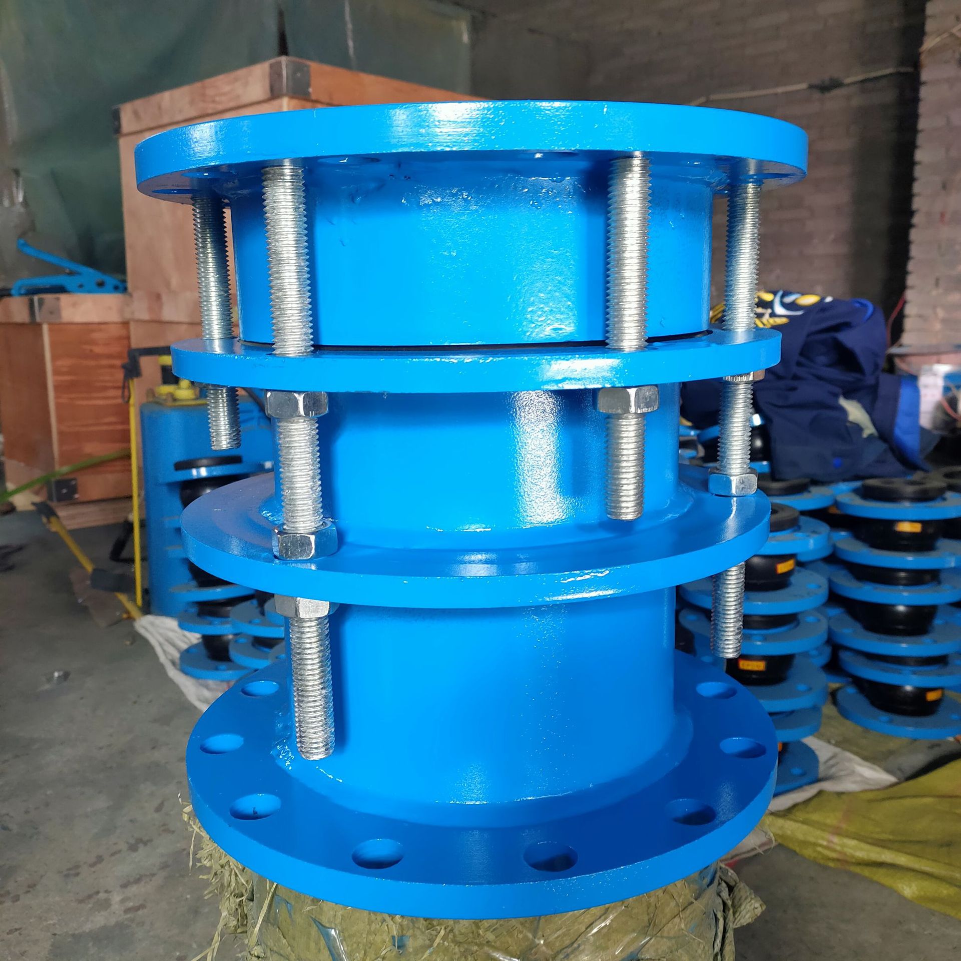 双法兰限位伸缩接头b2f管道松套限位伸缩接头补偿接头伸缩节