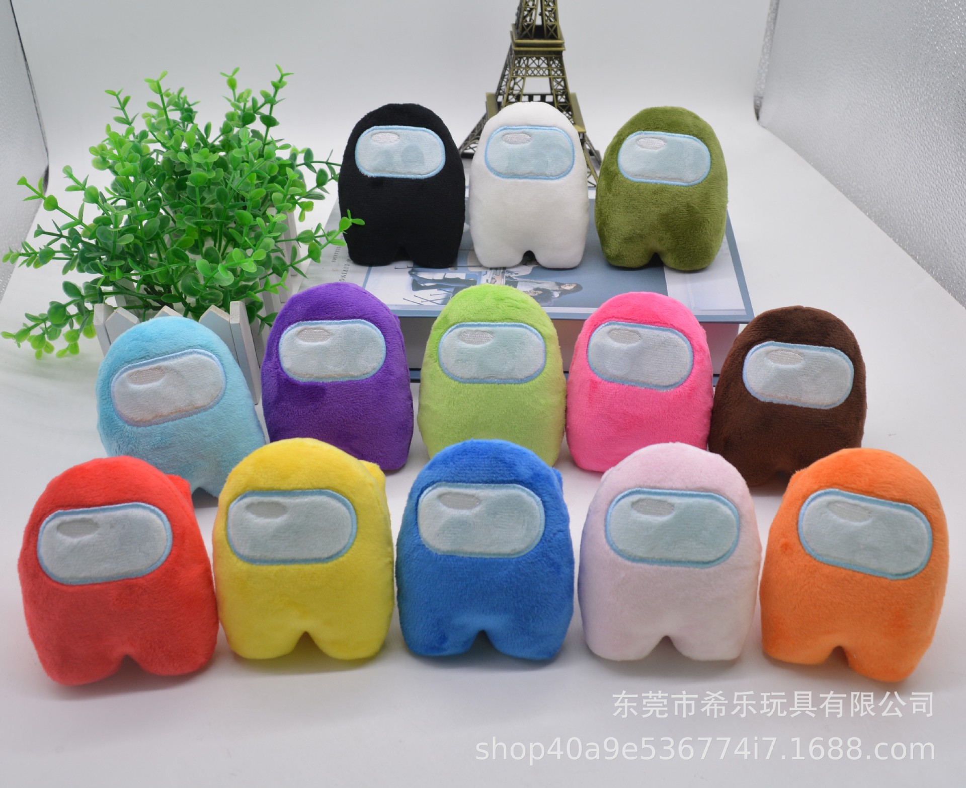 现货太空狼人杀动漫在我们之中游戏公仔娃娃among us plush