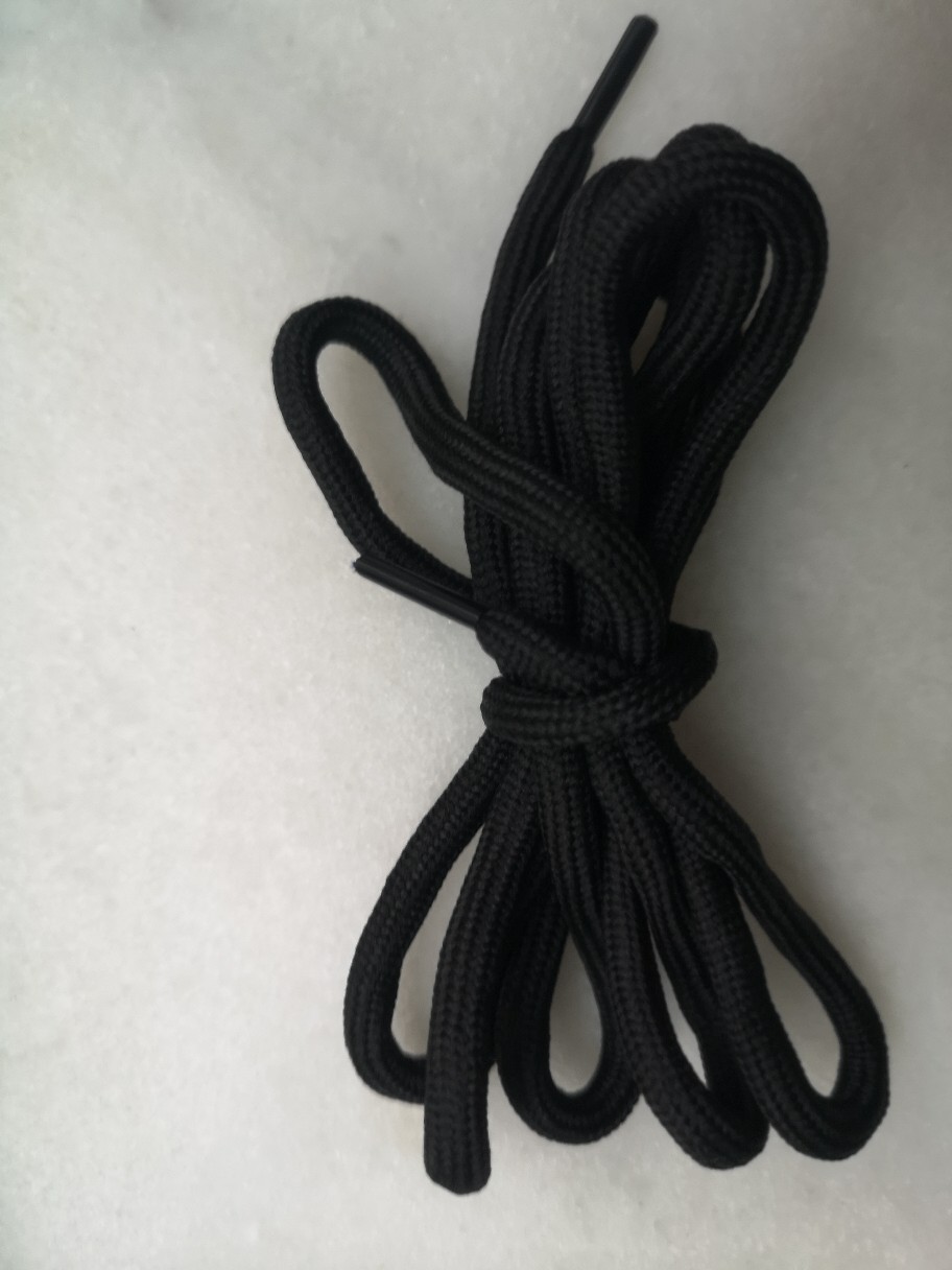 裤腰带 运动裤绳黑白紧密带塑料子弹头鸭嘴头