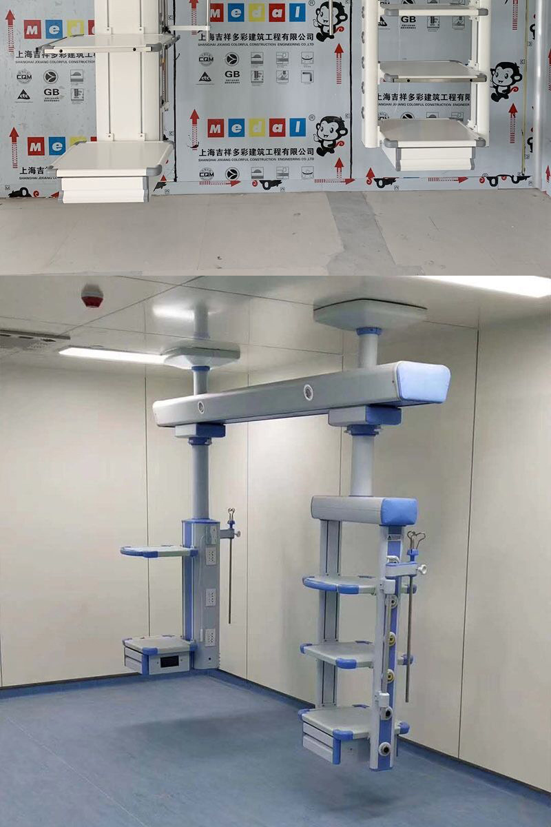医院用单臂双臂外科塔 icu吊塔手术室腔镜塔麻醉塔医院用吊塔吊桥