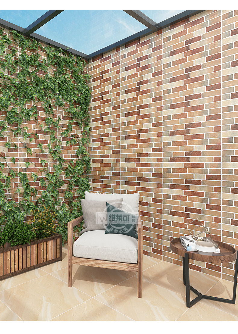 外墙砖仿古砖300x600庭院墙砖复古青石文化砖乡村别墅自建房瓷砖