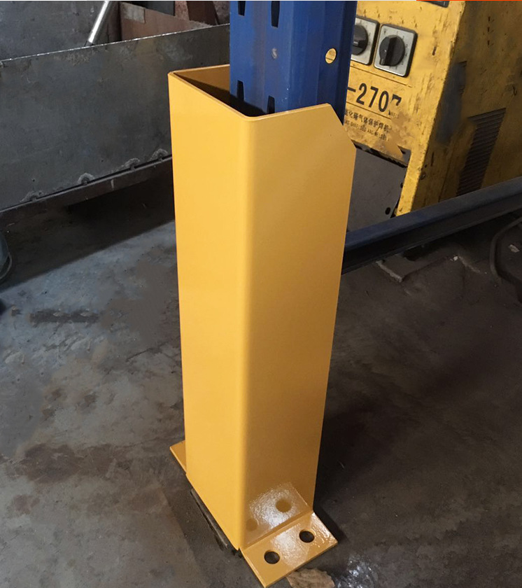 重型货架橘红色现货货架防撞护脚护角载重保护立柱l型u型非标定制