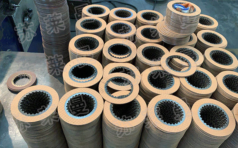 非标加工农业机械摩擦片工程叉车纸基片湿式离合器片