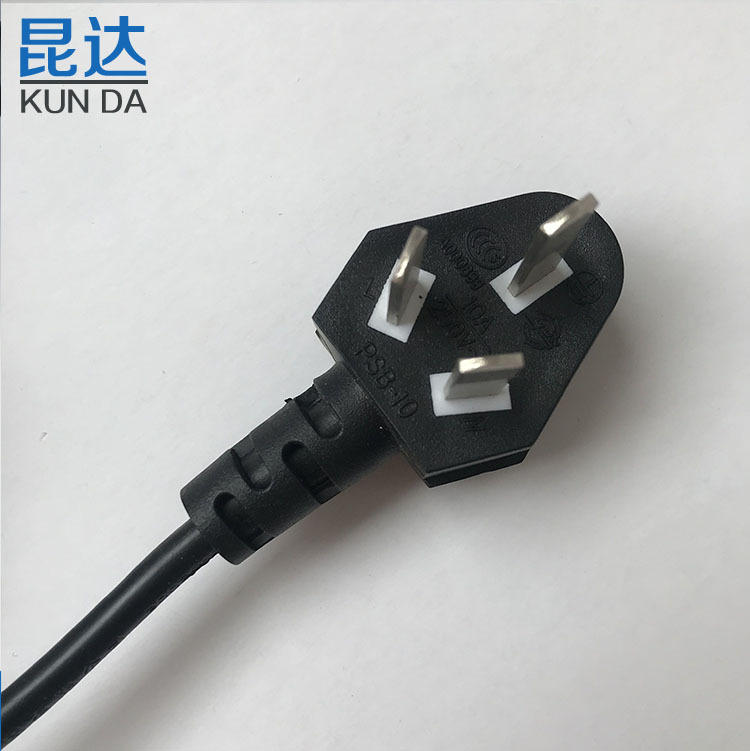 国标接线插头 三扁脚带开关带 保险丝 装配式插头10a250v gw7102-报价