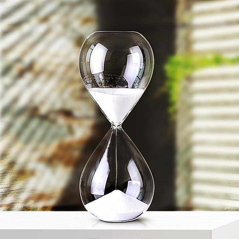 Half an Hour Sand Clock Timer 5/30/60 Minutes Creative Personality Glass Sand Clock Decoration Factory Direct Sales