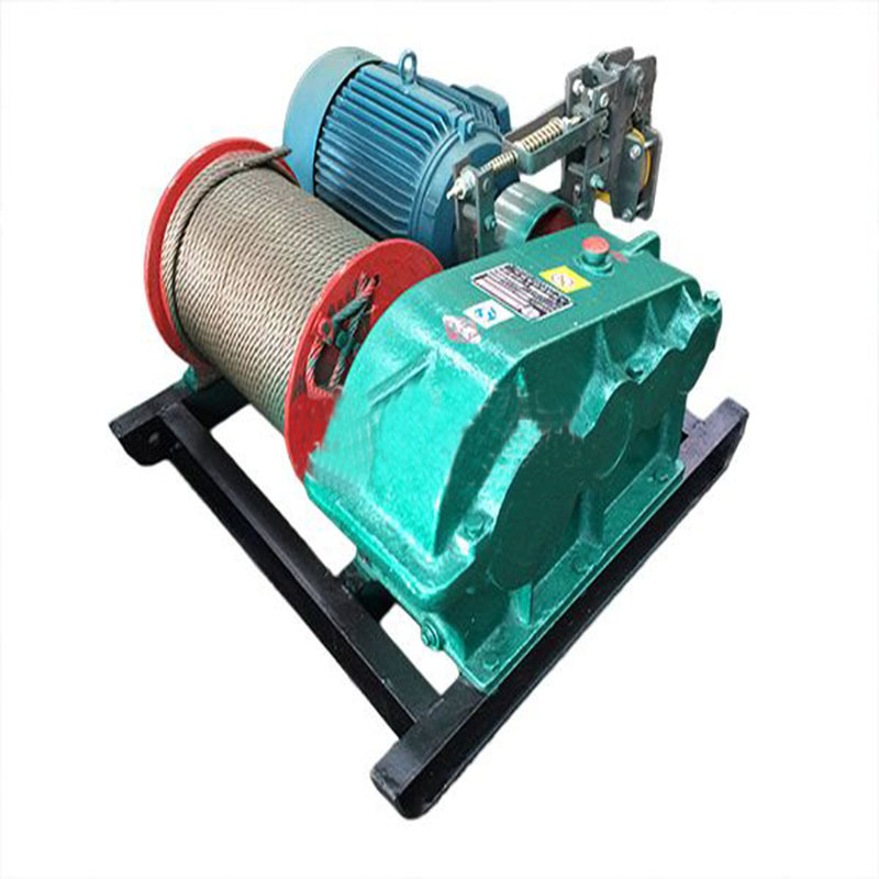 0t电动小型卷扬机卷扬机5吨 建筑小型吊机 电动慢速卷扬机