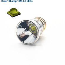 26.5开口CREE XM-L3白光5A恒流温控1600LM手电筒一体灯头DIY配件