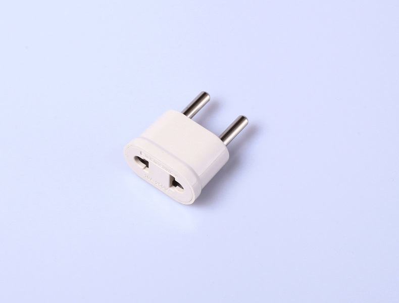 跨境货源 小欧标转换接头 纯铜脚 美标欧规插座转接头旅行采购价格,怎