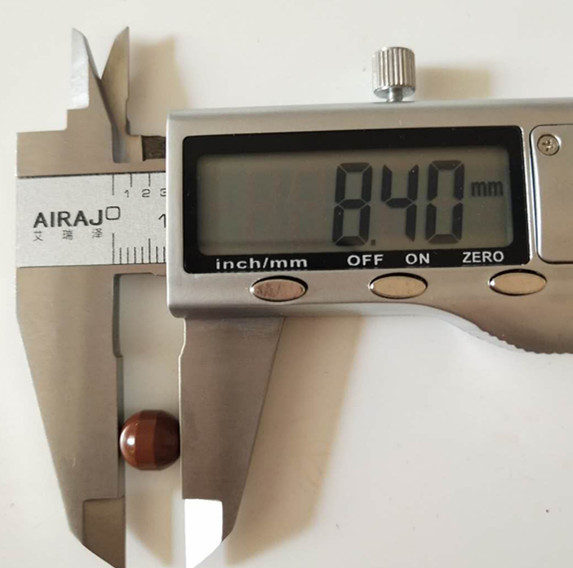 特价批发托玛琳手链项链散珠锗石珠子地球圆8毫米咖啡色