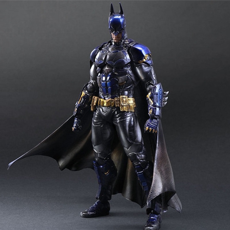 pa改dc蝙蝠侠手办阿卡姆重装武士斯巴达超人神奇女侠手办模型玩具