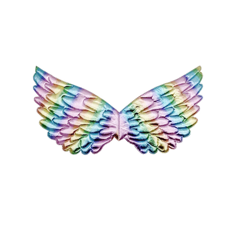 冰雪奇缘2艾莎公主皇冠套装儿童天使翅膀派对表演公主网纱裙配饰