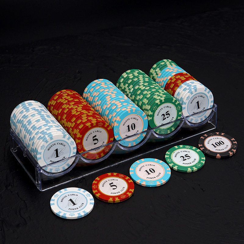 筹码币麻将德州扑克棋牌室俱乐部筹码代币多面值麻将筹码卡片