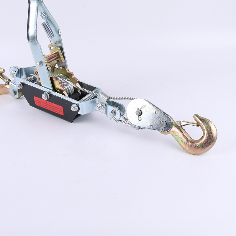 双钩手板牵引器 五金工具手动锻造紧线器钢丝绳紧绳器 卡线器
