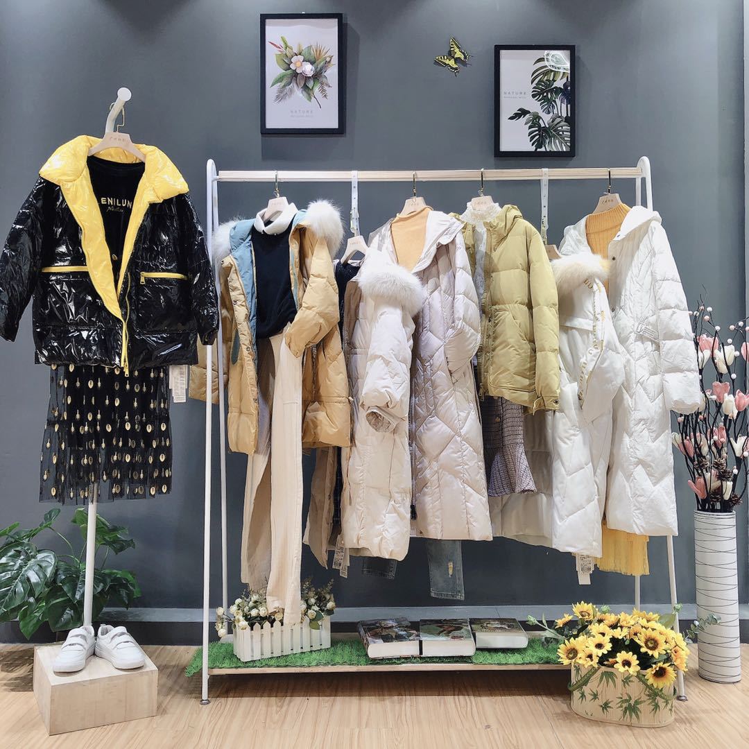 青葵20冬新款羽绒服 品牌折扣女装尾货走份批发 直播一手货源清仓