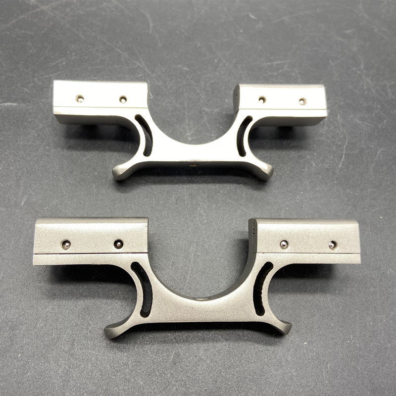 40撑头不锈钢弓头长杆直杆弹弓配件扁皮免绑螺丝快压弓头弹簧夹片