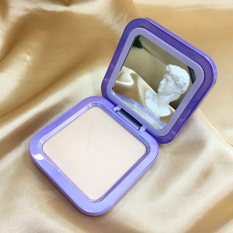 卡姿兰微雾光定妆蜜粉饼哑光干湿两用女用学生