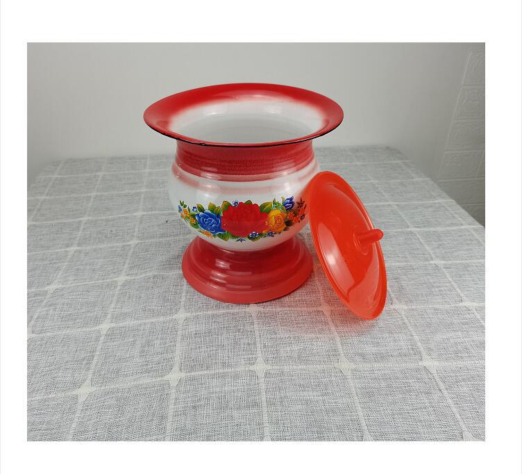 传统搪瓷可移动室内外出便捷携带马桶夜壶孕妇儿童老人便捷式痰盂