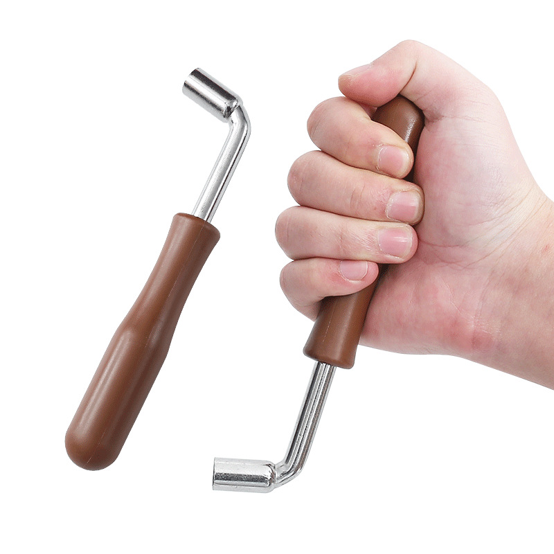 古筝调音扳手 调弦上弦校音四角四棱古筝通用配件合金防滑手柄