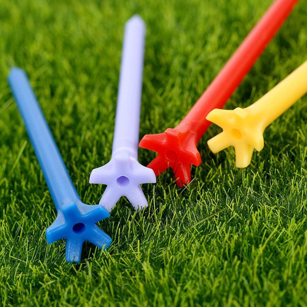 厂家直供高尔夫球钉 塑料球座塑料钉 五爪钉 球teet高尔夫配件