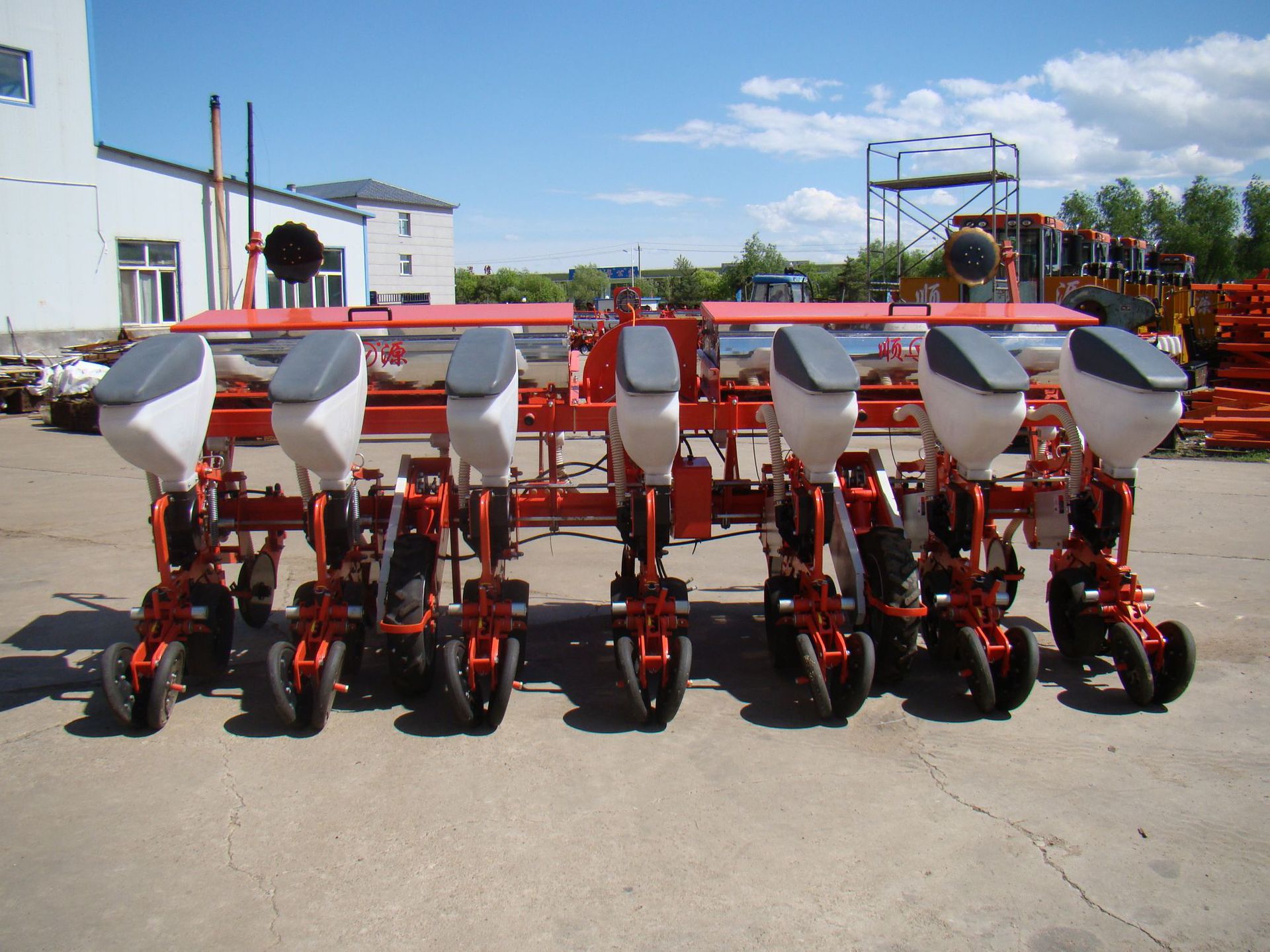 顺源2019-2bmq-7免耕气吸播种机 免耕播种机 播种机 玉米播种机