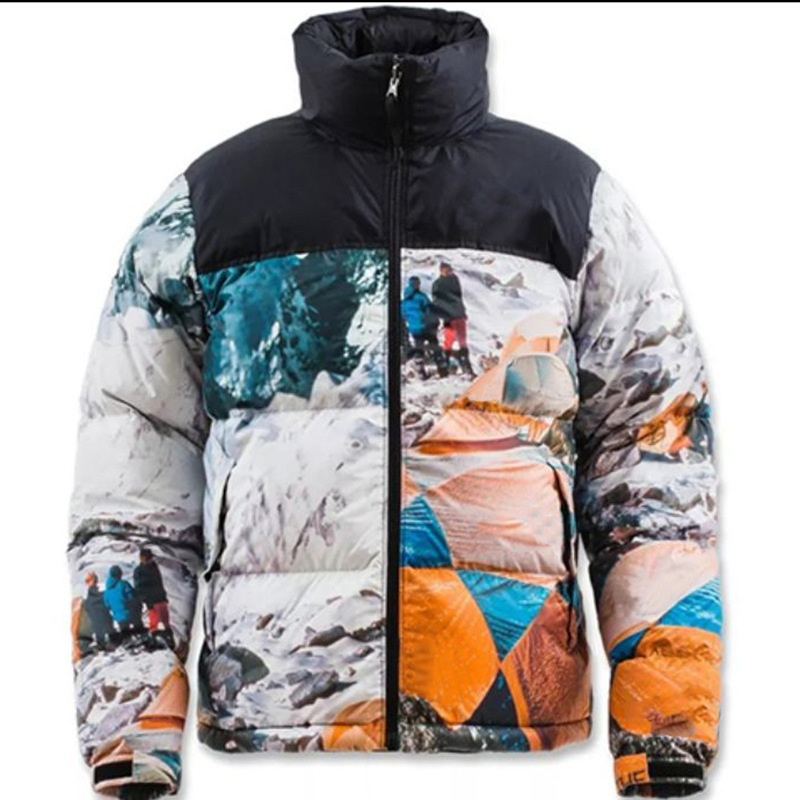 tnf 北脸 雪山 基地 营地羽绒服 二代雪山 90绒 潮牌 20ss 联名款