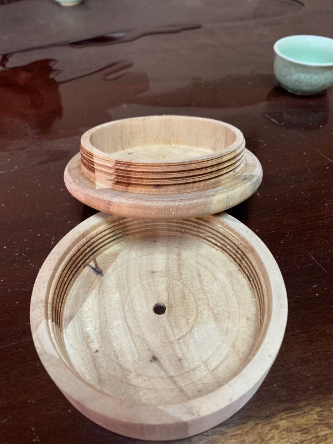 攻牙木棒锣纹木板木制品木块加工 木罐木瓶木塞木盖等