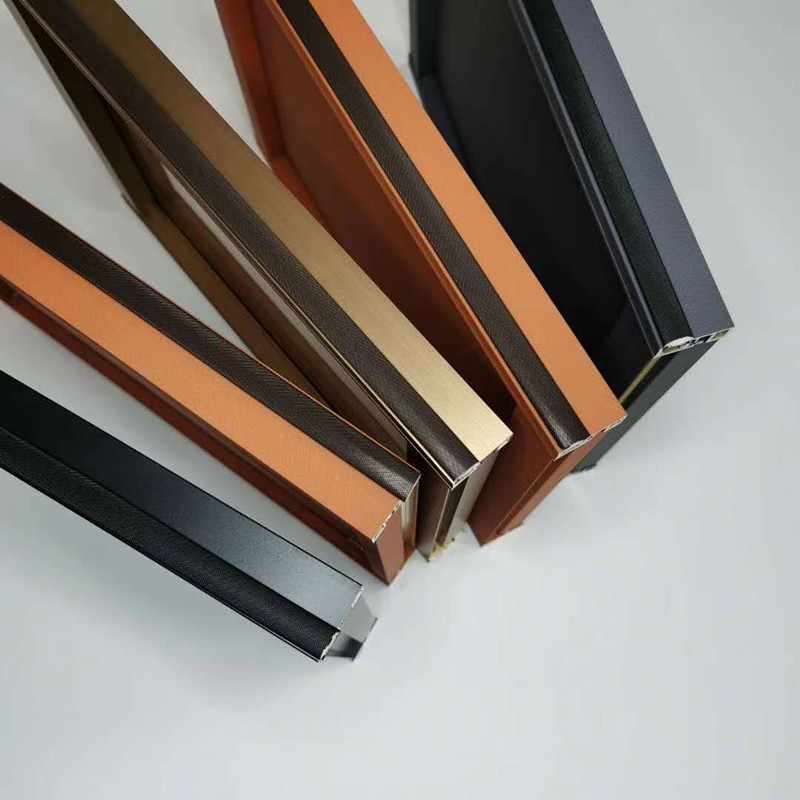 极简20框简易玻璃门极简窄边铝框极简玻璃门铝材厂家批发可定制